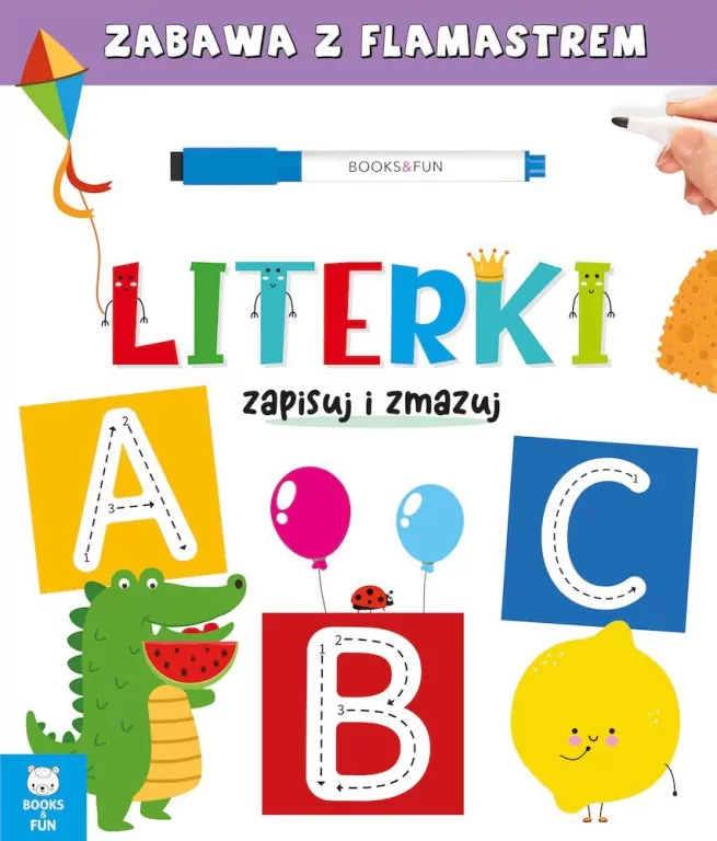 Literki. Zapisuj i zmazuj - tantis.pl