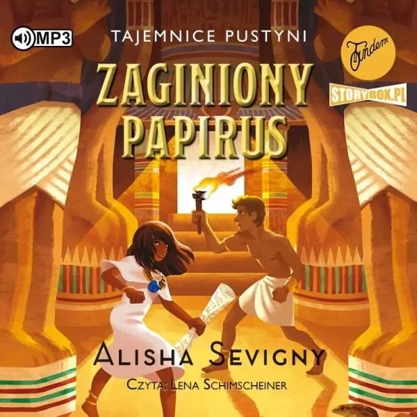 Zaginiony papirus. Tajemnice pustyni. Tom 1. Audiobook - tantis.pl