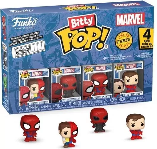 Figurka Funko POP Marvel: Parker Split 4-pak mix - tantis.pl