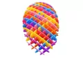 Gniotek antystresowy kolorowy 10cm - tantis.pl