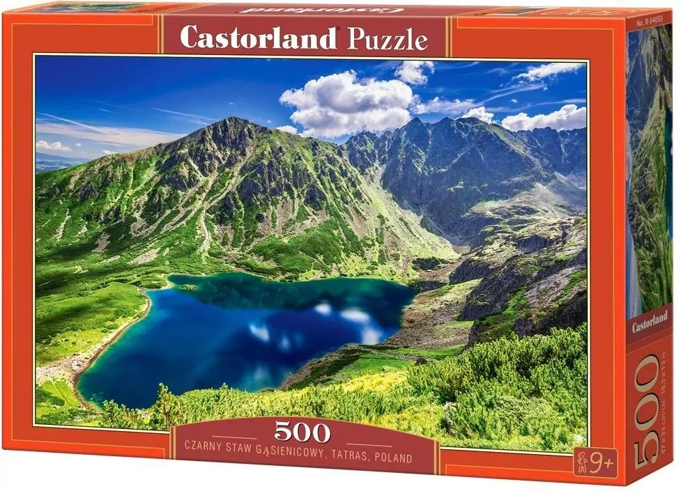 Puzzle 500. Czarny Staw Gąsienicowy - tantis.pl
