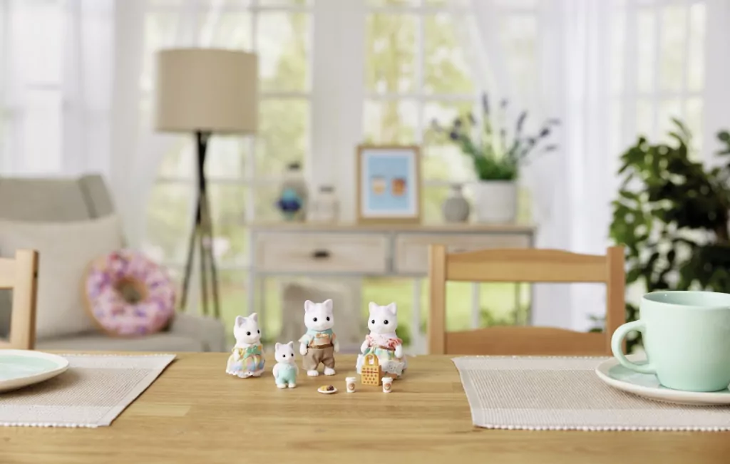 Rodzina kotów Latte. Sylvanian Families - tantis.pl