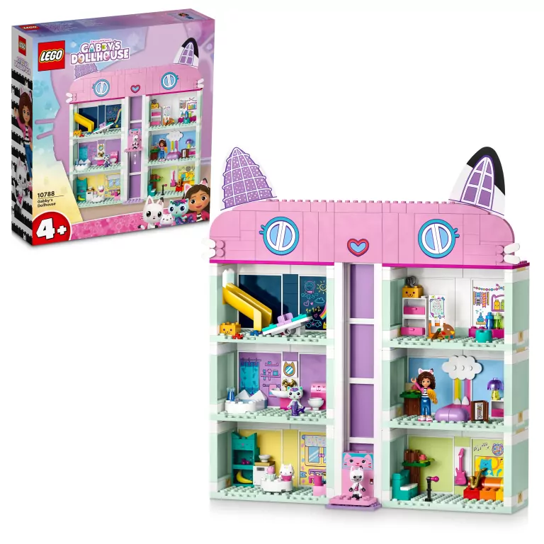 LEGO® Gabby’s Dollhouse. Koci domek Gabi. 10788 - tantis.pl