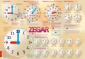 Zegar + książeczka. Plansza edukacyjna - tantis.pl