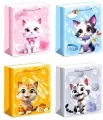 Torebka prezentowa L Kotki mix - tantis.pl