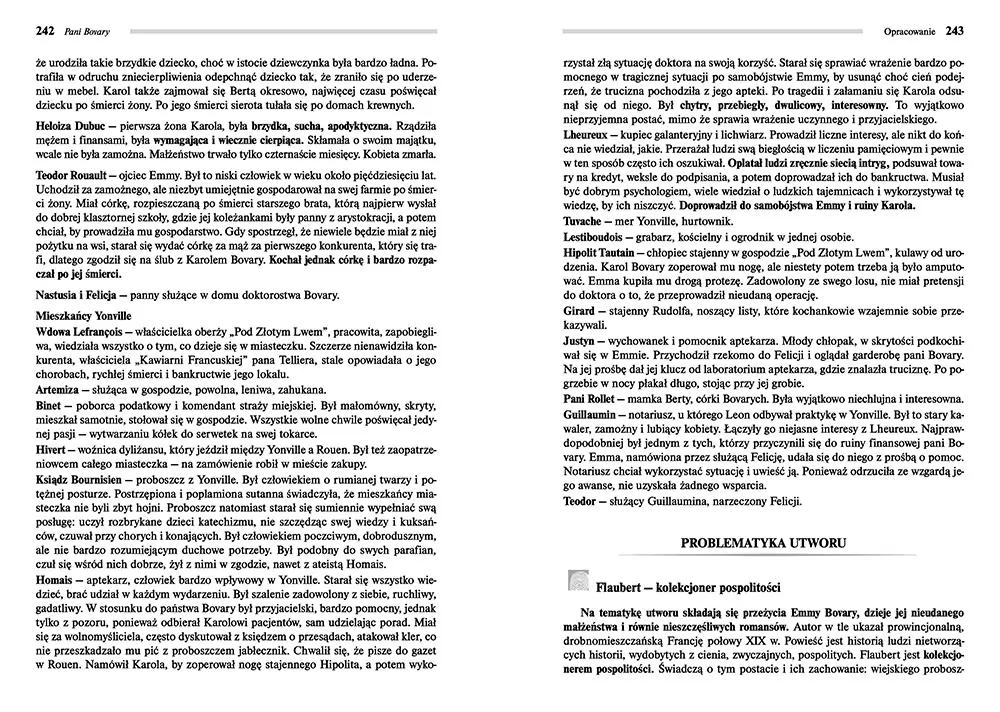 Pani Bovary. Lektura z opracowaniem - tantis.pl