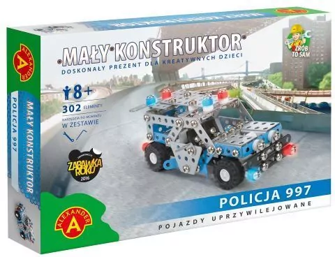 Policja 997. Mały konstruktor - tantis.pl