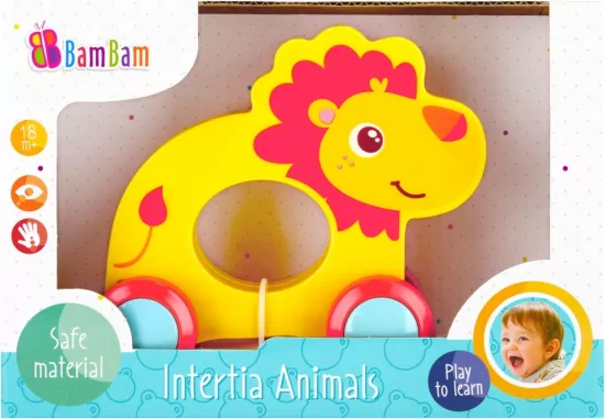 Lew na kółkach. Bam Bam.