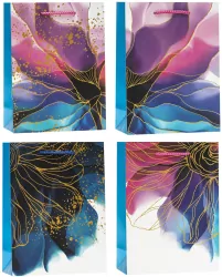 Torebka ozdobna 26x32x10cm mix ROZETTE. 1 sztuka