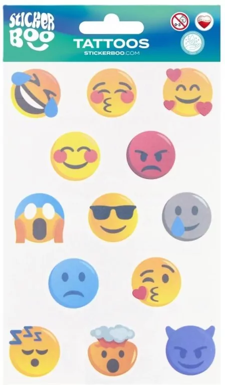 Tatuaże Emotikony - tantis.pl