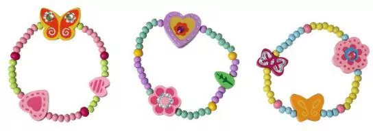 Bransoletka drewniana 127168 p12, mix cena za 1 szt - tantis.pl