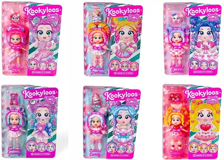 KookyLoos Candy Land 1szt.mix - tantis.pl