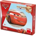 Klocki drewniane obrazkowe Auta Cars 12el - tantis.pl