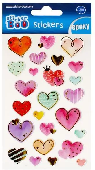 Naklejki Sticker BOO Serca - tantis.pl