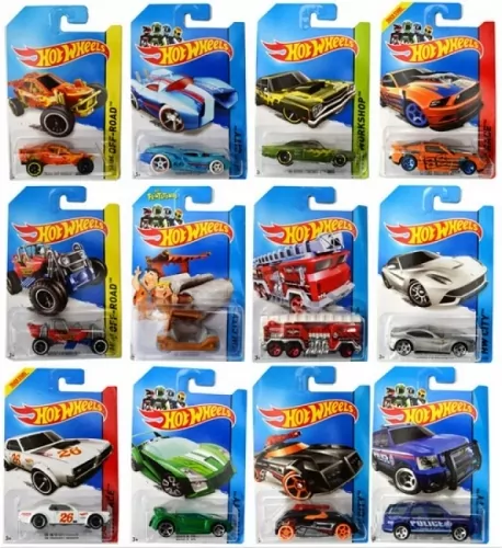 Hot Wheels Mały samochodzik, różne rodzaje - tantis.pl