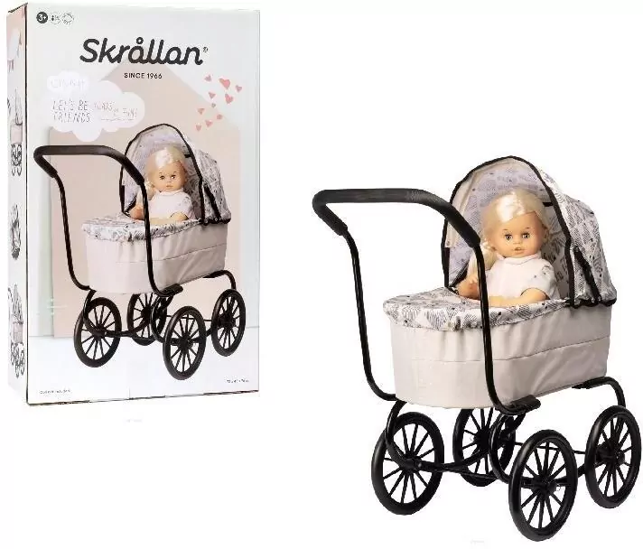 Wózek dla lalek w stylu retro - tantis.pl
