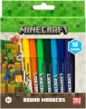 Flamastry okrągłe Minecraft 12 kolorów - tantis.pl