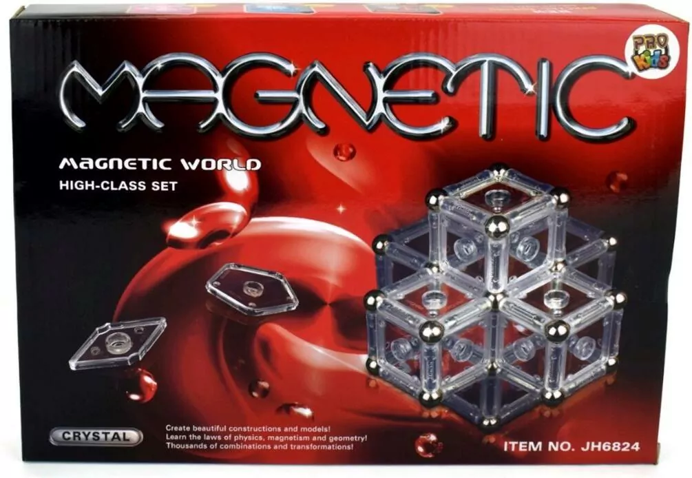Klocki magnetyczne 84 elementy - tantis.pl