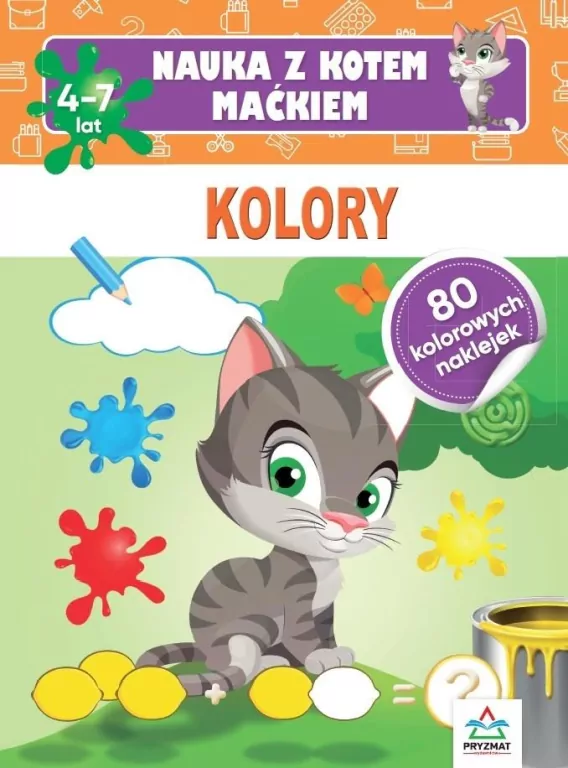 Nauka z kotem Maćkiem. Kolory - tantis.pl