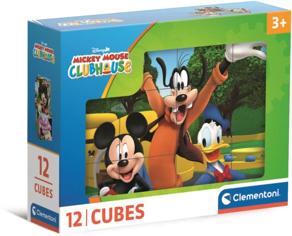 Klocki 12el Mickey Mouse Clubhouse - tantis.pl
