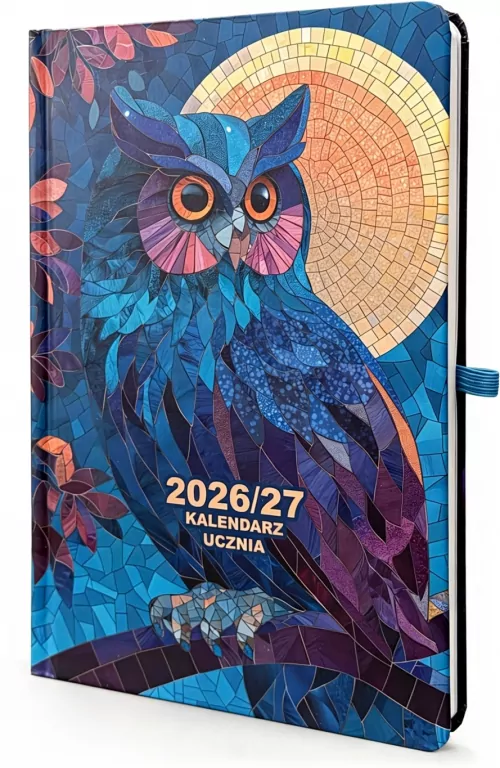 Kalendarz 2026/27 A5 Ucznia Tygodniowy Sowa - tantis.pl