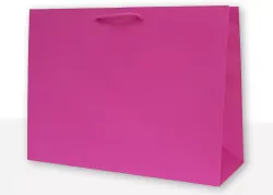Torebki prezentowe jednobarwna T7 różowa 10 sztuk