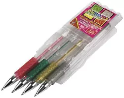 Żelopis brokatowy 4 kolory EASY