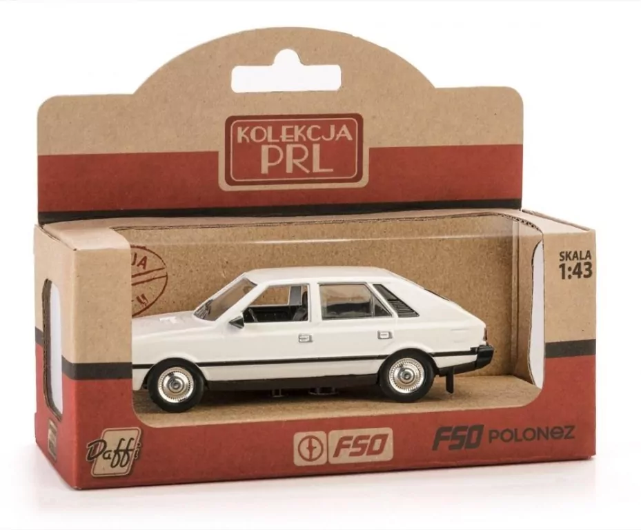 Kolekcja PRL-u. Polonez biały - tantis.pl