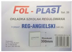 Okładka na podręcznik regulowana. Nr 35