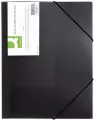 Teczka z gumką A4. Czarna - tantis.pl