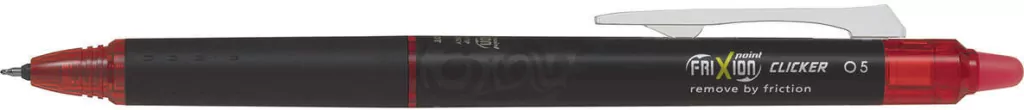 Pióro kulkowe Pilot 0,5mm Frixion Point clicker Synergy czerwone cena za 1 szt - tantis.pl