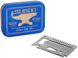 Multitool w kształcie karty w puszce 15w1