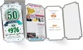 Karnet Urodziny 50 - tantis.pl