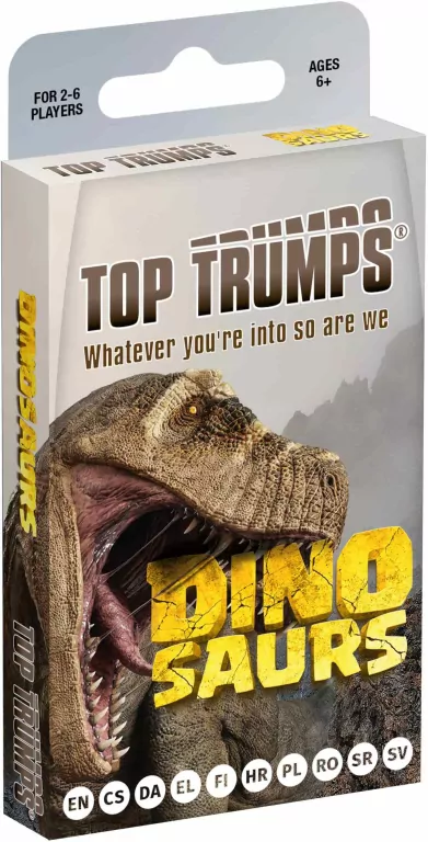 Top Trumps Dinozaury - wersja kartonik - tantis.pl