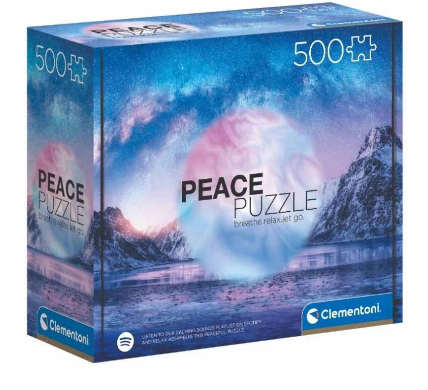 Puzzle 500. Peace Collection. Light Blue - tantis.pl