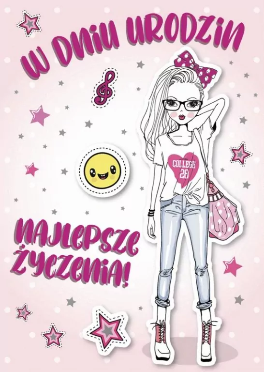 Karnet. Urodziny - tantis.pl