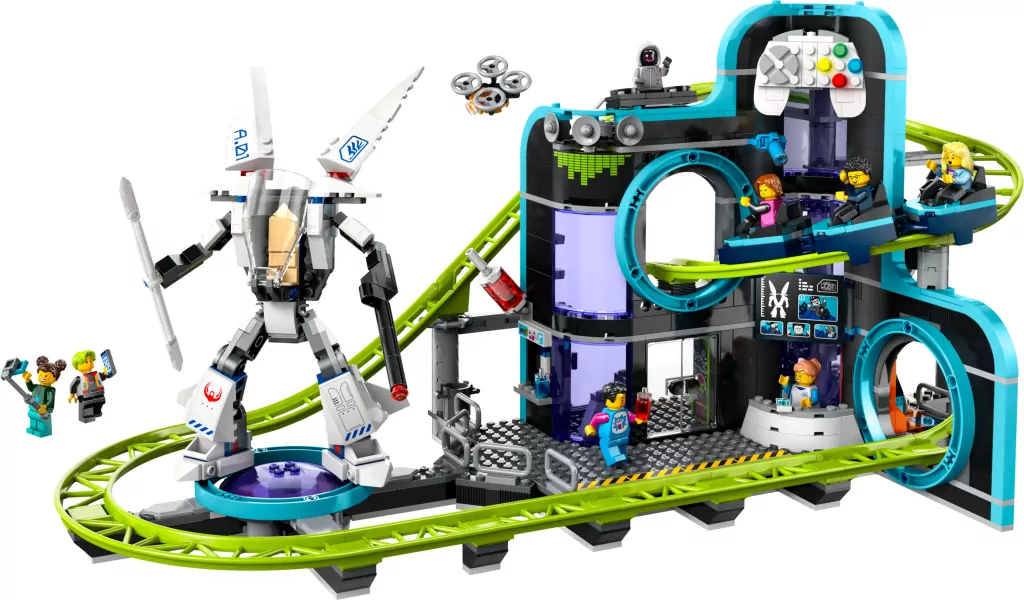 LEGO® City. Park Świat Robotów z rollercoasterem 60421 - tantis.pl