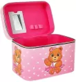 Kuferek L z lusterkiem na zamek 23x18x15cm - tantis.pl