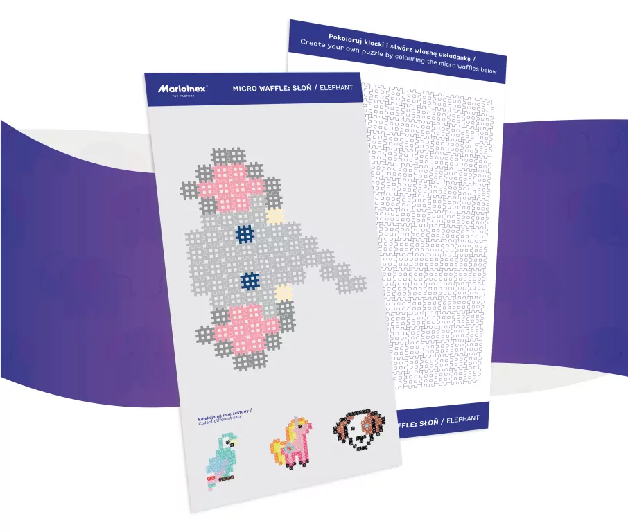 Micro Waffle 80. Słoń - tantis.pl