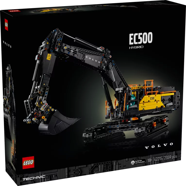 LEGO® Technic. Koparka Volvo EC500 Hybrid 42215 - tantis.pl