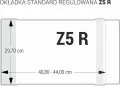 Okładka standard Z5 - 297 regul bezbarwna - tantis.pl