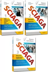 Pakiet: Ściąga 1. Antyk, Średniowiecze, Renesans, Barok, Oświecenie / Ściąga 2. Romantyzm, Pozytywizm / Ściąga 3. Młoda Polska, Dwudziestolecie międzywojenne. Liceum, technikum