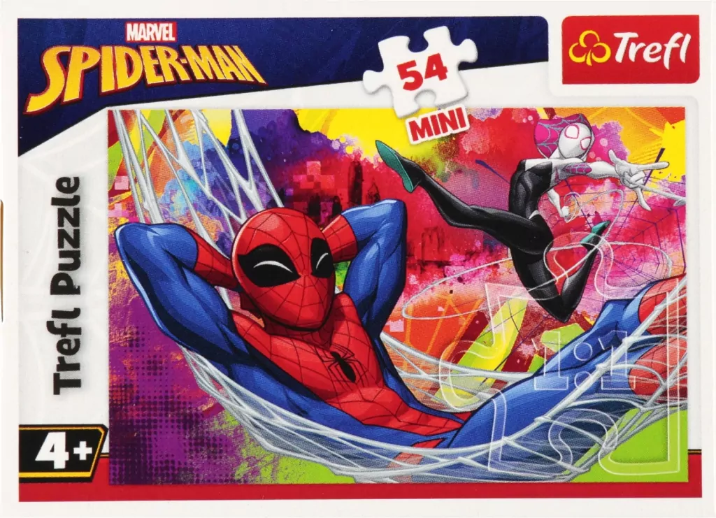 PUZZLE 54EL TREFL MINI SPIDERMAN MIX4 PUD240 - tantis.pl