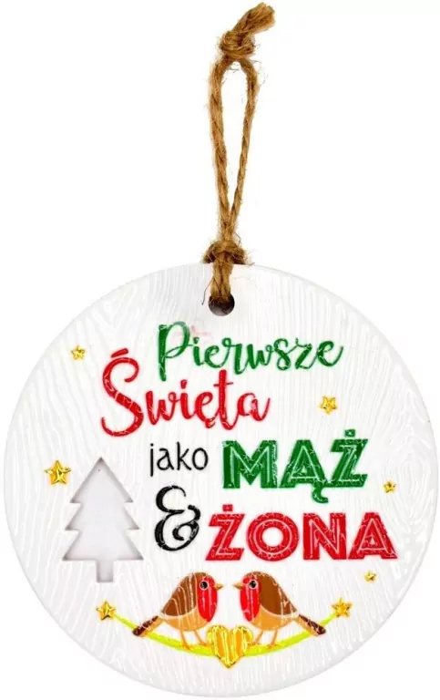Zawieszka ceramiczna Boże Narodzenie - tantis.pl
