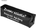 Piórnik jednokomorowy czarny - Znowu szkoła? ... - tantis.pl