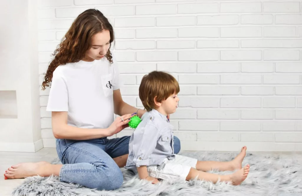 Piłka sensoryczna. 5 sztuk w opakowaniu - tantis.pl