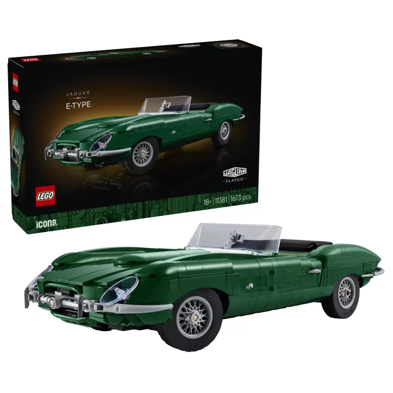 LEGO® Jaguar E-Type 11381 - tantis.pl