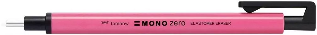 Precyzyjna gumka MONO zero okrągła neon pink - tantis.pl