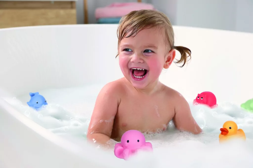 Zabawki do kąpieli pastelowe - tantis.pl