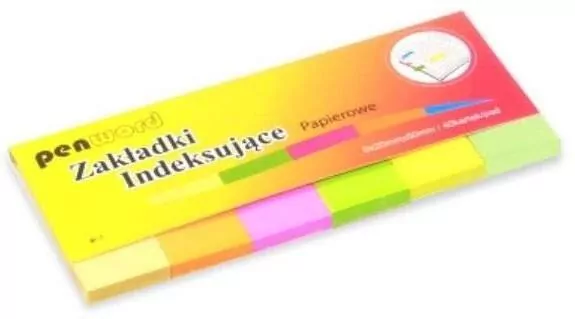 Zakładki indeksujące 20x50mm papierowe - tantis.pl